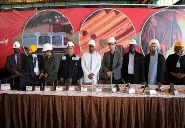 بازدید هیئت سیاسی و اقتصادی قاره آفریقا از ذوب‌آهن اصفهان