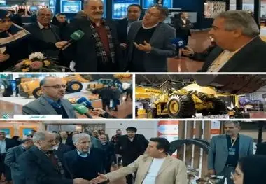 افتتاح نمایشگاه زنجیره تامین معدن، سیمان و فولاد در نمایشگاه اصفهان