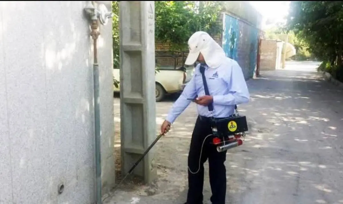 نشت یابی بیش از ۳۲ هزار کیلومتر شبکه و انشعاب گاز در استان اصفهان