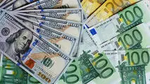 آخرین قیمت دلار و یورو در مرکز مبادله ارز و طلا