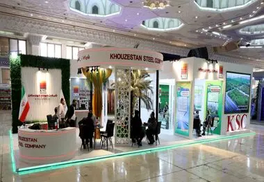 حضور فولاد خوزستان، بزرگترین عرضه‌کننده شمش فولادی کشور در نمایشگاه محیط زیست