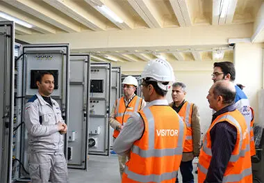 بازدید شرکت های فولاد خوزستان و تافکو از کارخانه تاپکو