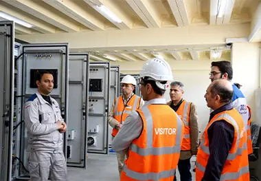 بازدید شرکت های فولاد خوزستان و تافکو از کارخانه تاپکو