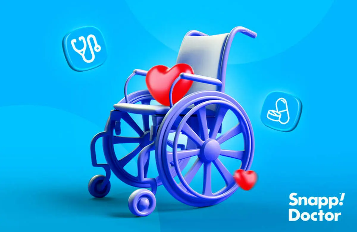 تخفیف ویژه اسنپ‌دکتر به افراد دارای معلولیت