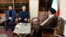 دیدار مدیرعامل شرکت ذوب‌آهن اصفهان با نماینده ولی‌فقیه در استان اصفهان

