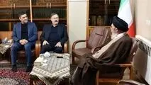 دیدار مدیرعامل شرکت ذوب‌آهن اصفهان با نماینده ولی‌فقیه در استان اصفهان

