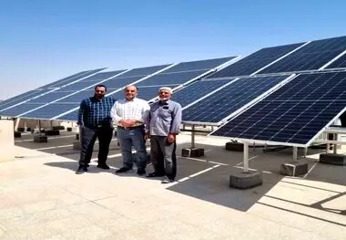 احداث ۲ نیروگاه خورشیدی ۵ کیلوواتی در شهرستان برخوار