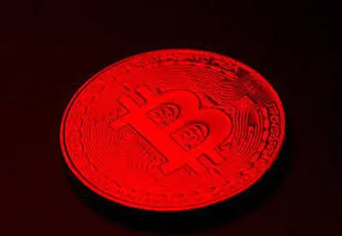 بیت‌کوین قرمز شد