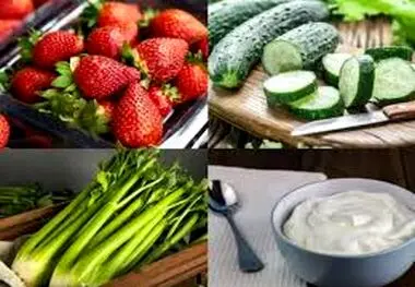 مواد غذایی مفیدی که کار آبرسانی به بدن را انجام می‌دهند