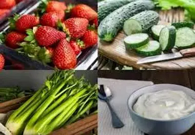 مواد غذایی مفیدی که کار آبرسانی به بدن را انجام می‌دهند