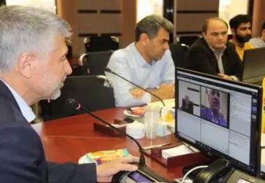 رونمایی از مراکز تلفن تحت شبکه ادارات گاز کاشان، نطنز و گلپایگان استان اصفهان