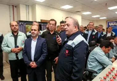 افتتاح سه پروژه ذوب آهن اصفهان توسط وزیر تعاون، کار و رفاه اجتماعی