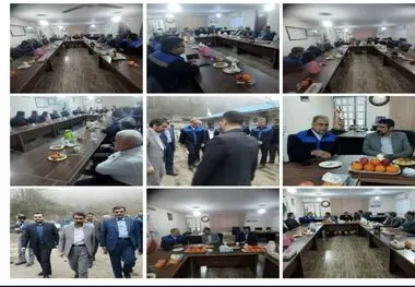 حضور معاون معدنی وزیر صمت در آخرین روز های سال در استان گلستان و خراسان شمالی