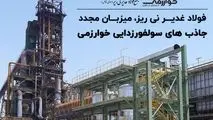 فولاد غدیر نی ریز، میزبان مجدد جاذب های سولفورزدایی خوارزمی