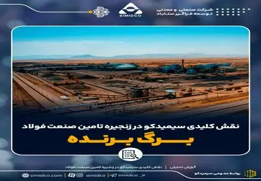 نقش کلیدی سیمیدکو در زنجیره تامین صنعت فولاد