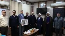 دیدار معاون منابع انسانی و امور اجتماعی فولاد خوزستان با پاسداران

