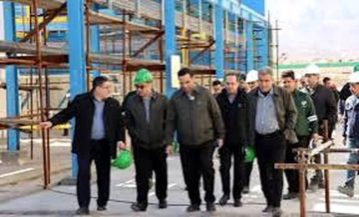 پرواز سیمرغ فولاد غدیر نی‌ریز؛ کارخانه فولادسازی به مرحله اجرا رسید