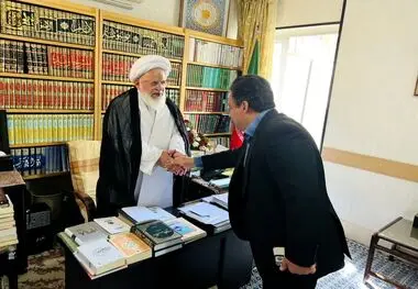 دیدار مدیرعامل شرکت فولاد آلیاژی ایران با نماینده ولی فقیه در استان و امام جمعه یزد