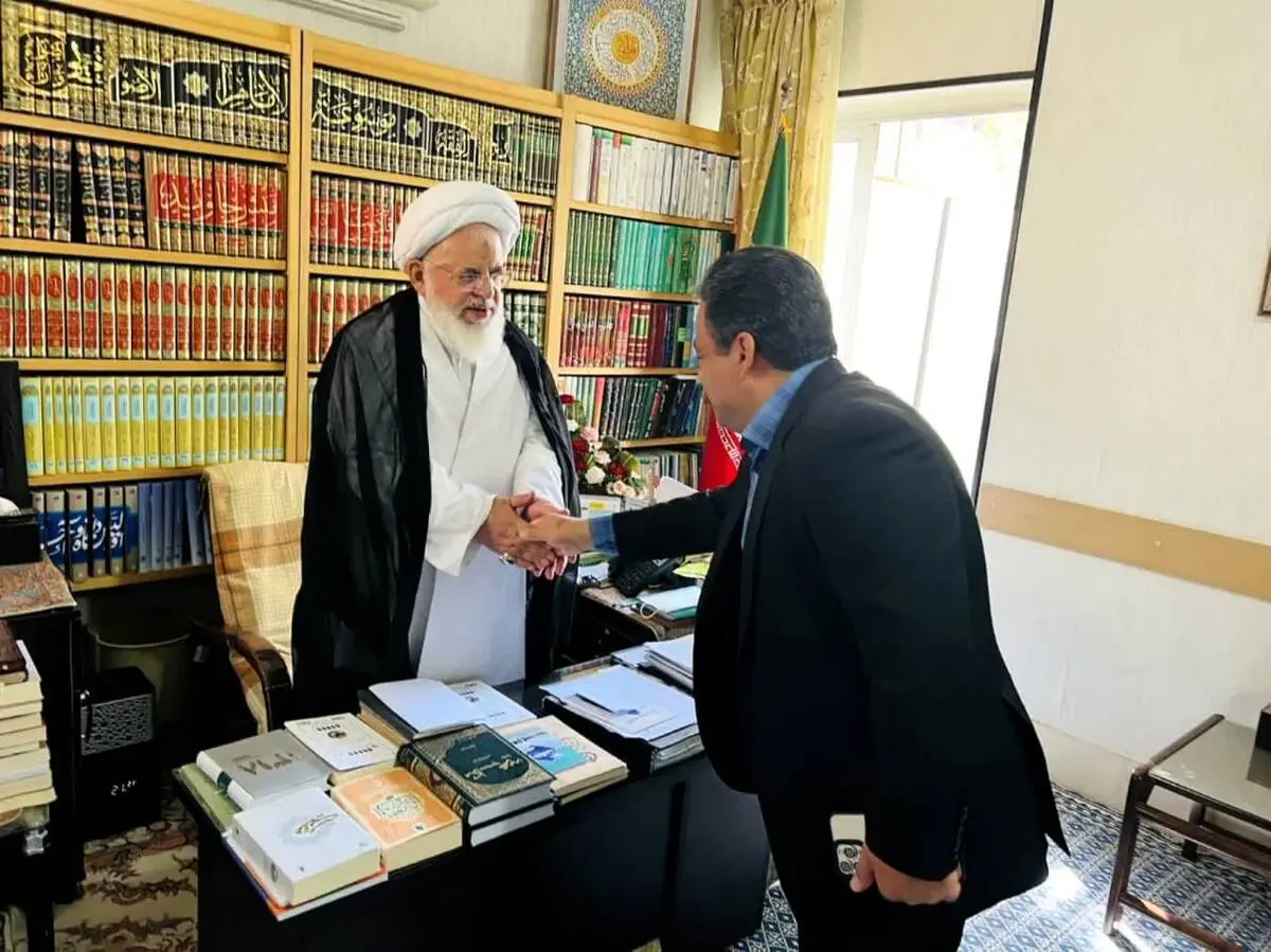 دیدار مدیرعامل شرکت فولاد آلیاژی ایران با نماینده ولی فقیه در استان و امام جمعه یزد