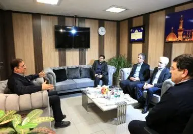 دیدار دبیر ستاد نانو کشور با قائم مقام مدیرعامل در امور ستادی و مسؤلیتهای اجتماعی 