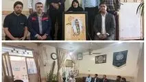 دیدار جمعی از کارکنان فولاد اکسین با خانواده شهید تقوی‌ فر/تجلیل از مقام شهدا و پاسداشت فرهنگ ایثار