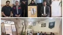 دیدار جمعی از کارکنان فولاد اکسین با خانواده شهید تقوی‌ فر/تجلیل از مقام شهدا و پاسداشت فرهنگ ایثار