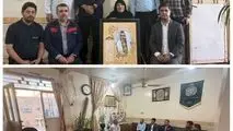 دیدار جمعی از کارکنان فولاد اکسین با خانواده شهید تقوی‌ فر/تجلیل از مقام شهدا و پاسداشت فرهنگ ایثار
