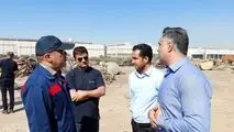 بازدید قائم‌مقام فولاد اکسین خوزستان از انبار ضایعات/تأکید بر ساماندهی سریع، رعایت نکات ایمنی و اجرای نظام آراستگی (5S)