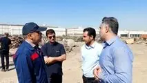 بازدید قائم‌مقام فولاد اکسین خوزستان از انبار ضایعات/تأکید بر ساماندهی سریع، رعایت نکات ایمنی و اجرای نظام آراستگی (5S)