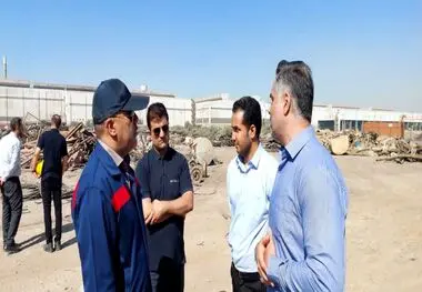 بازدید قائم‌مقام فولاد اکسین خوزستان از انبار ضایعات/تأکید بر ساماندهی سریع، رعایت نکات ایمنی و اجرای نظام آراستگی (5S)