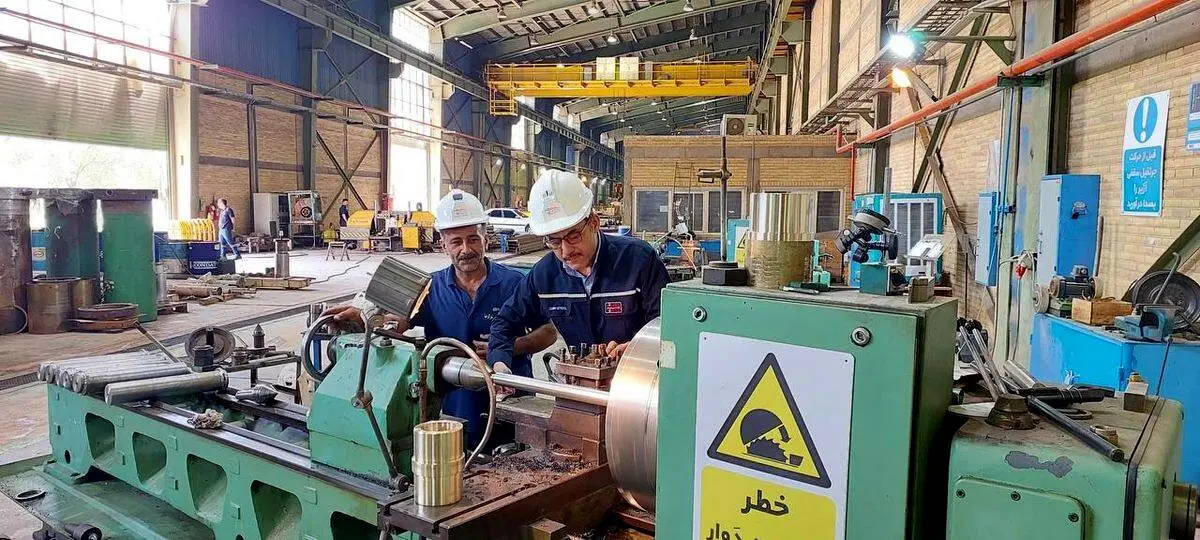 تلاش خستگی‌ناپذیر جهادگران خط تولید شرکت فولاد اکسین خوزستان