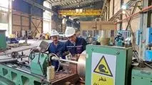 تلاش خستگی‌ناپذیر جهادگران خط تولید شرکت فولاد اکسین خوزستان