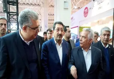حضور وزیر صنعت معدن و تجارت در نمایشگاه ایران کانمین ۱۴۰۳