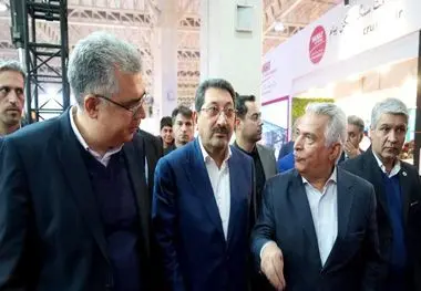 حضور وزیر صنعت معدن و تجارت در نمایشگاه ایران کانمین ۱۴۰۳