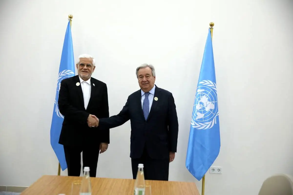 دکتر عارف: آمریکا هرگز به این نتیجه نرسید که ایران به دنبال کاربردهای غیر صلح‌آمیز از فناوری هسته‌ای است /به همه قوانین و مقررات بین‌المللی پایبند هستیم /دبیرکل سازمان ملل متحد: حمله اسرائیل و آمریکا به ایران غیرقانونی و مغایر با موازین حقوق بین‌الملل ب