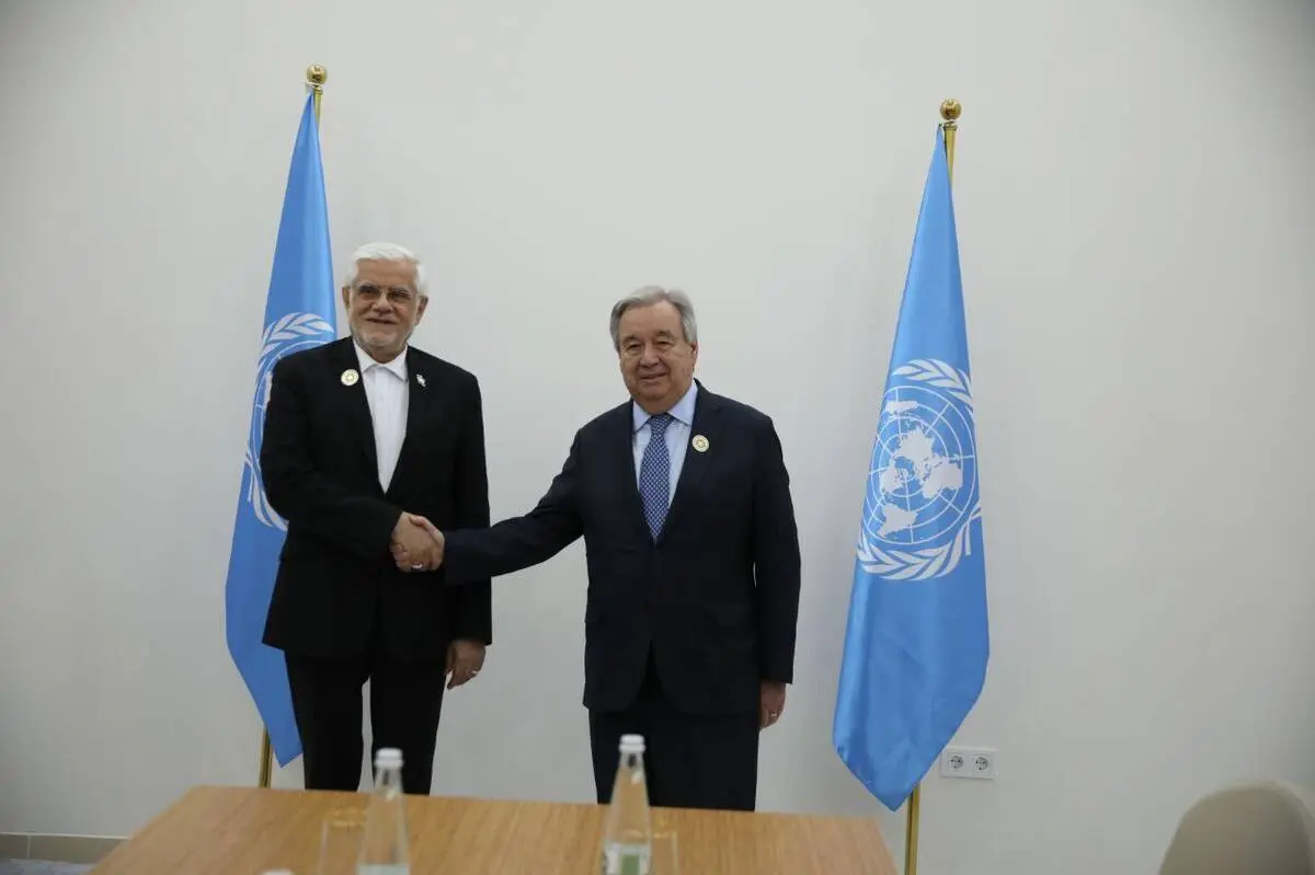 دکتر عارف: آمریکا هرگز به این نتیجه نرسید که ایران به دنبال کاربردهای غیر صلح‌آمیز از فناوری هسته‌ای است /به همه قوانین و مقررات بین‌المللی پایبند هستیم /دبیرکل سازمان ملل متحد: حمله اسرائیل و آمریکا به ایران غیرقانونی و مغایر با موازین حقوق بین‌الملل ب
