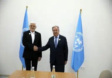 دکتر عارف: آمریکا هرگز به این نتیجه نرسید که ایران به دنبال کاربردهای غیر صلح‌آمیز از فناوری هسته‌ای است /به همه قوانین و مقررات بین‌المللی پایبند هستیم /دبیرکل سازمان ملل متحد: حمله اسرائیل و آمریکا به ایران غیرقانونی و مغایر با موازین حقوق بین‌الملل ب