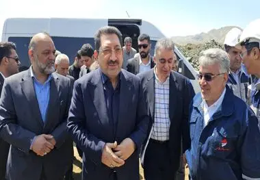 بازدید وزیر صمت از پروژه‌های صبانور در کردستان