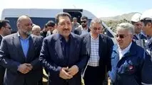 بازدید وزیر صمت از پروژه‌های صبانور در کردستان