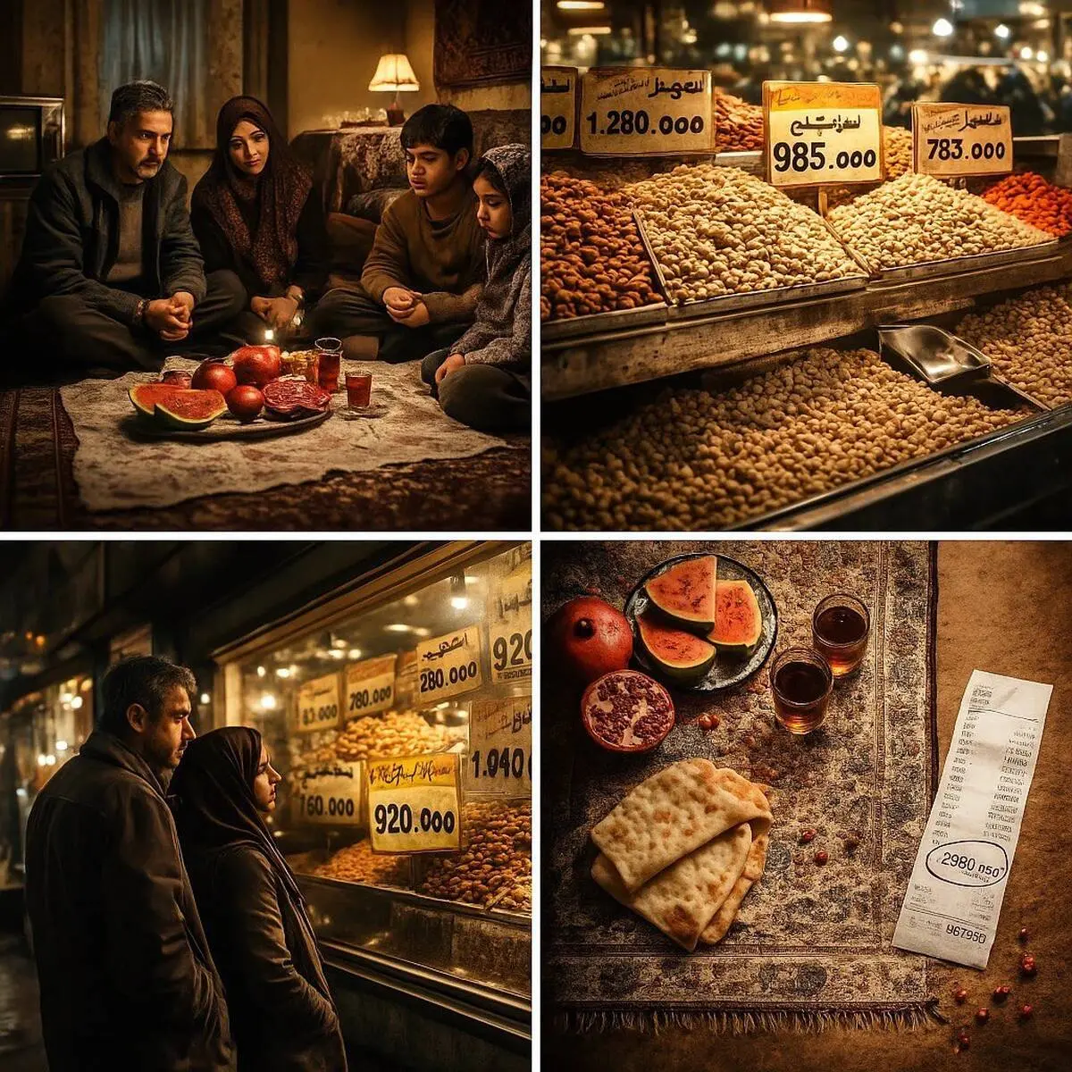 جهان اقتصاد بررسی می‌کند:
یلدا با طعم گرانی
