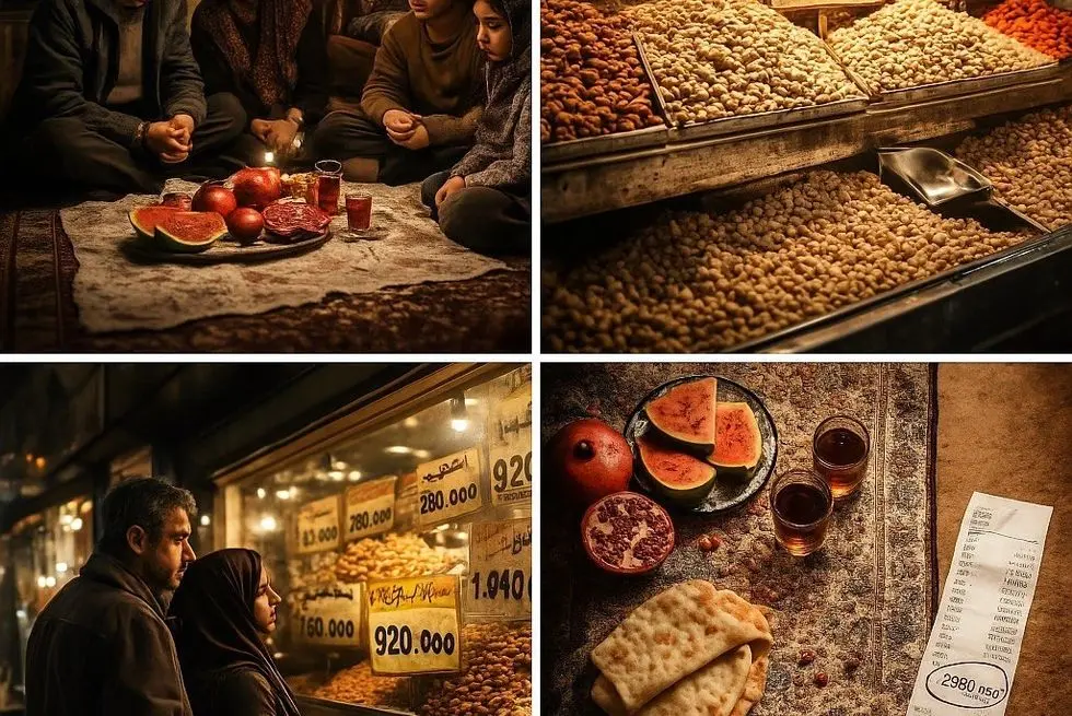 جهان اقتصاد بررسی می‌کند:
یلدا با طعم گرانی
