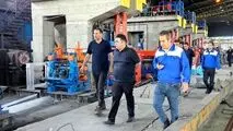 تست سرد موفقیت آمیز پروژه توسعه نورد فولاد ظفر بناب