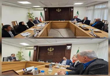 جلسه بررسی رفع ناترازی گاز صنایع در فصول پاییز و زمستان در دفتر ریاست جمهوری با حضور دکتر سبحانی، رئیس انجمن تولیدکنندگان فولاد ایران، نمایندگان وزارت صمت، صنعت پتروشیمی، شرکت ملی گاز و صنعت سیمان