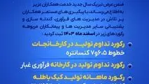 رکود تولید گل گهر در اسفندماه ۱۴۰۳

