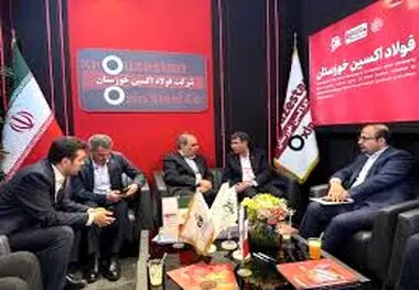 گفت‌وگوی تخصصی مدیران عامل شرکت‌های مهندسی و توسعه گاز ایران و فولاد اکسین درباره توسعه همکاری‌های راهبردی