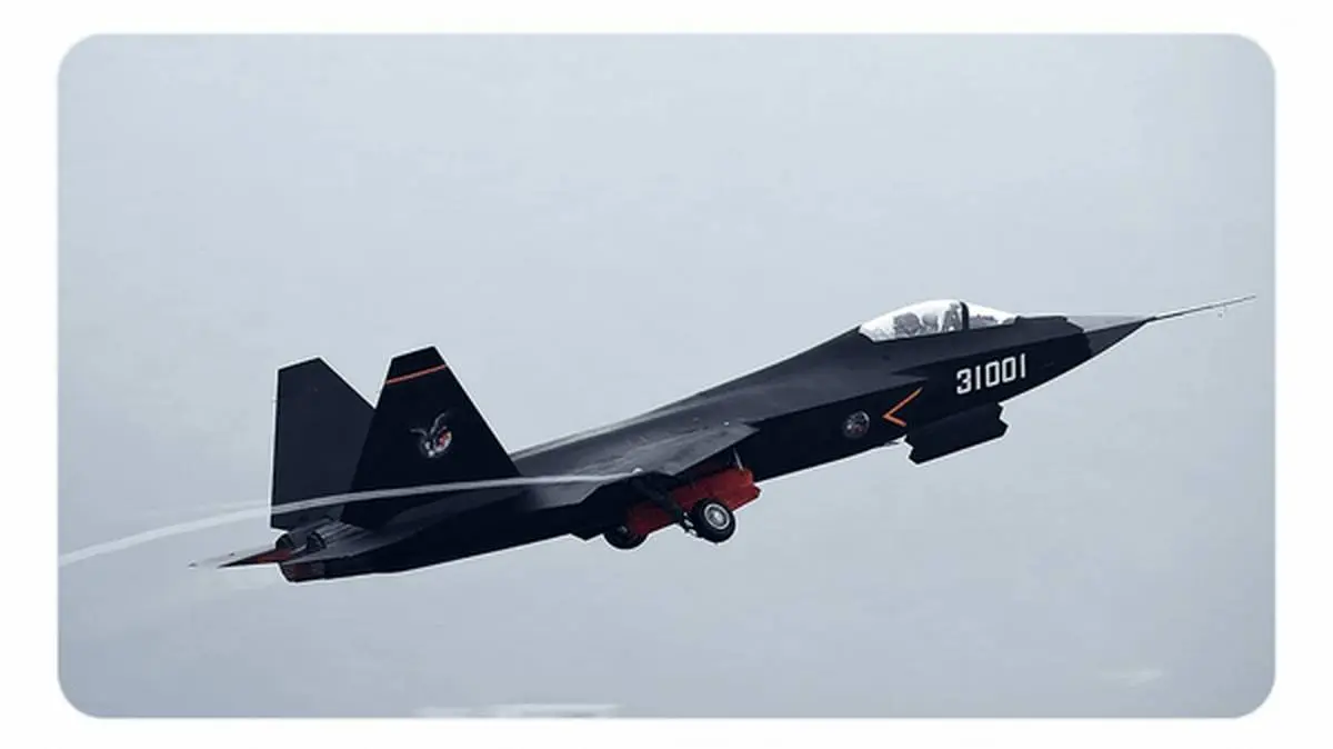 معرفی مهره جدید چین در رقابت جنگنده‌های رادارگریز