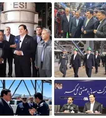 بازدید مدیرعامل بانک ملت از مجموعه های صنعتی و تولیدی در شهرهای کرمان و سیرجان