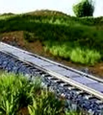 دومین راه‌آهن خورشیدی احداث می‌شود