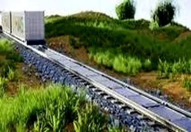 دومین راه‌آهن خورشیدی احداث می‌شود