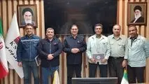 تقدیر از مدیران موفق در پروژه‌های مهم زیست محیطی فولاد خوزستان